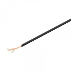 Cablu cupru multifilar izolat 10m negru 1x0.14mm Goobay 