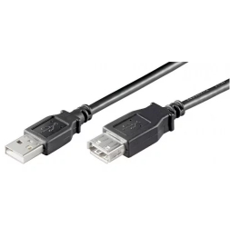 Cablu prelungitor USB 0.3m A tata la USB A mama cupru Goobay 