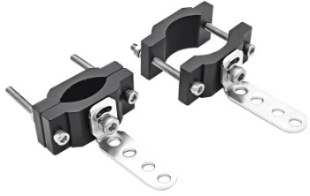 Set 2 Suporti Auto/Moto Universali pentru Proiectoare LED cu Prinderea de Bullbar sau Rollbar 