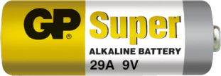 Baterie alcalina GP29A 9V 18mAh 7.7x21.4mm 1buc 