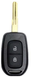Carcasa cheie telecomanda 2 butoane Renault Dacia Sandero Logan Lodgy Dokker Duster Trafic 