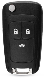 Carcasa cheie telecomanda briceag 3 butoane Opel Insignia Astra Zafira Chevrolet Cruze 
