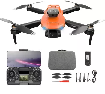 Drona cu camera duala pentru copii sau adulti HexaCraft Model Element7 Tip Aeronava QuadCopter Cu senzor de evitare a obstacolelor Fot 