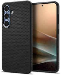 Husa pentru Samsung Galaxy S25 Plus - Spigen Liquid Air - Matte Black 