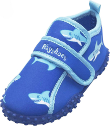 Incaltaminte apa pentru copii Playshoes Shark anti-alunecare protectie UV50+ Baieti albastru 32-33 