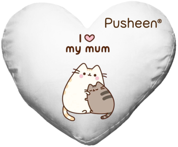 Perna cat pusheen love mum inima 