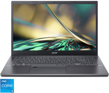 Laptop Acer Aspire 5 A515-57 15.6 inch FHD IPS Intel Core i5-12450H 16GB DDR4 512GB SSD Intel UHD No OS Steel Gray 