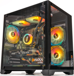PC Gaming DiaxXa Smart BF Intel Core i5-14600KF 32GB DDR5 SSD 1TB M.2 AMD Radeon RX 9060 XT 16GB GDDR6 128 bit calculatoare desktop