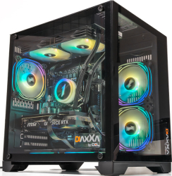 PC Gaming DiaxXa AMD Ryzen 7 7800X3D 32GB DDR5 SSD 1TB M.2 NVMe NVIDIA GeForce RTX 5060 8GB DLSS 4 calculatoare desktop