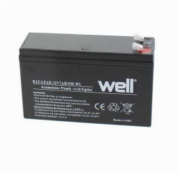 Acumulator plumb acid 12V 7Ah cu borne late Well 151x65x93mm 