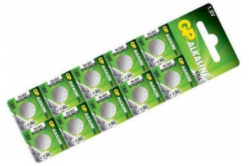 Baterie buton alcalina GP AG10 GP189 LR54 LR1130 1.5V 44mAh 11.6X3.05mm 1buc 