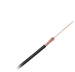 Cablu coaxial RG174 50 ohmi 2.8mm PVC negru CABLETECH 