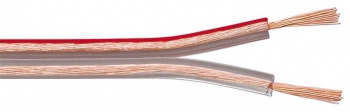 Cablu difuzor cupru 2x2.5 mm transparent 10m OFC 99.9 oxygen-free copper Goobay 15130 