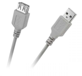 Cablu prelungitor Usb 0.8m A tata la A mama Cabletech 