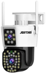 Camera de supraveghere JORTAN JT-8293QJ cu Wi-Fi si pe fir de retea 