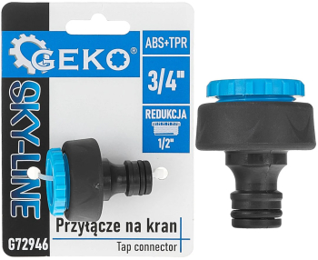 Conector de robinet 3 / 4 cu reductie de 1 / 2 Sky-Line Geko G72946 