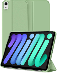 Husa Ultra Slim pentru tableta Apple iPad Mini 7 / 6 8.3 Silicon TPU Smart Cover - Verde Menta 