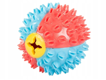 Jucarie pentru caini curatare dinti silicon durabil usor de curatat 7 cm Gonga® Multicolor 