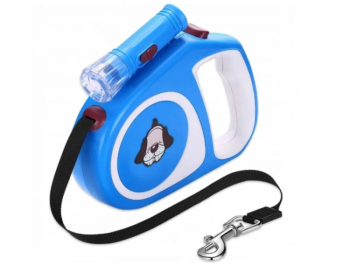 Lesa automata cu functie de blocare lanterna led lungime 5m maxim 15kg Gonga® Albastru 