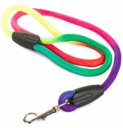 Lesa pentru caini foarte rezistenta 1.2 m Gonga® Multicolor 
