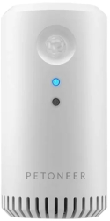 Purificator de aer smart PETONEER Odor Eliminator pentru animale Detectare IR Baterie 2200 mAh Micro USB Gonga® Alb 