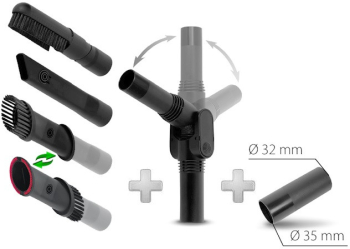 Set accesorii casa si masina aspirator Rowenta 