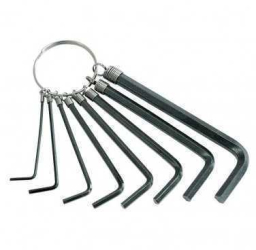 Set chei negative pe inel 1.5-6mm 8 piese 