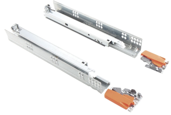 Set glisiere TANDEM BLUM 550mm cu amortizare si extractie partiala - RESIGILAT 