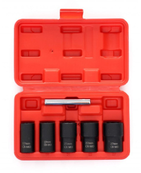 Set trusa chei tubulare impact cu bit 1/2 6 elemente KD11791 Kraft&Dele 