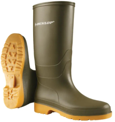 Cizme de protectie Dunlop Dull PVC impermeabile 38 Verde 
