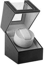 Cutie rotativa pentru ceasuri 1 compartiment Gonga® Negru 