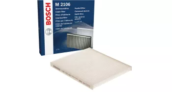 Filtru de aer habitaclu BOSCH M2106 pentru FIAT Panda 500 FORD Ka ABARTH 500 - RESIGILAT 