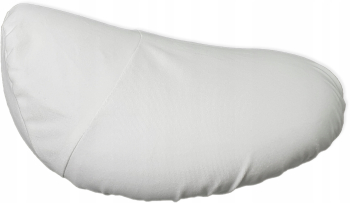 Husa pentru scaun cosmetic de coafura diam. 36 Alb 