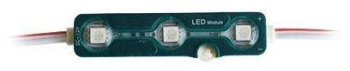 Modul 3 LED-uri SMD5050 verde IP67 V-TAC 