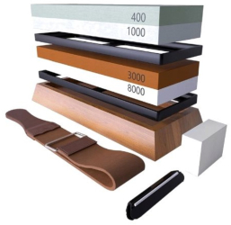 Piatra ascutit cutite Kraft&Dele KD10576 granulatii diferite 
