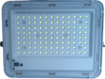 Proiector Led Klausstech Exterior Cu Panou Solar Si Telecomanda 60 W Autonomie 10 H Durata De Functionare 10.000 H Alb 
