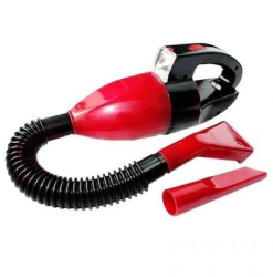 Aspirator Auto KlaussTech 12v Buton On/off Ergonomic Usor De Folosit Puternic Accesorii Incluse Rosu 