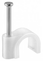 Cleme plastic fixare cablu 5mm fixPoint