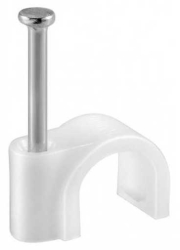 Cleme plastic fixare cablu 6mm fixPoint 