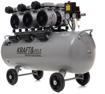 Compresor aer fara ulei Kraft&dele 100L 3X1500w KD1397 