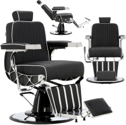 Scaun de frizerie hidraulic pentru salonul de frizerie barber shop Connor Barberking 