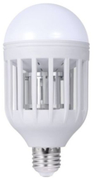 Bec Led KlaussTech Cu Functie Anti-insecte 9 W Temperatura Culoare 6500 K Soclu E 27 Protectie Supraincalzire Design Ergonomic Alb 