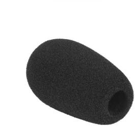 Burete microfon mediu 55xx30mm negru Azusa MIK1575A 