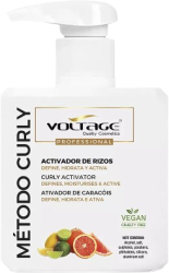 Crema hidratanta pentru definirea parului cret sau ondulat Voltage Cosmetics Activador Rizos 500 ml 
