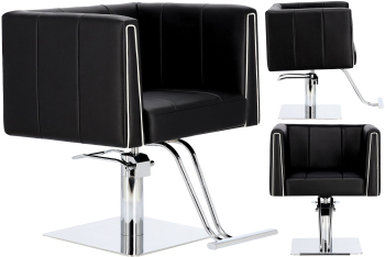 Dante hidraulic pivotant coafura salon scaun footrest cromat scaun coafura 