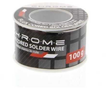 Fludor 100gr 0.8mm SN60 PB40 Flux 2 Chrome 