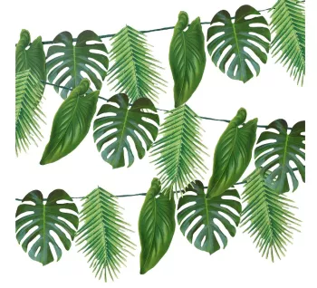 Ghirlanda cu frunze de palmier tropical Talking Tables lungime 2.6m - RESIGILAT