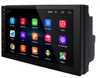 Navigatie Android 13 cu Android auto & Carplay Wireless 2GB RAM 32 GB dedicata Ecran 7 inch USB Touchscreen Compatibil Waze si Google