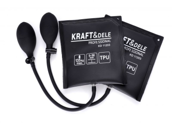 Perna gonflabila pentru ridicat mobilier 135 kg Kraft&Dele 2 buc KD11203