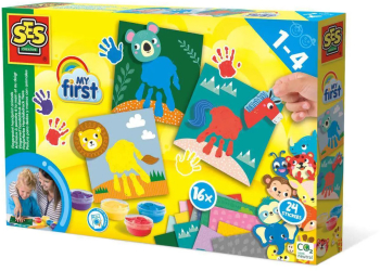 Set de Pictat cu Mana-Animale 